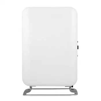 Mill eļļas radiators AB-H2000DN, 2000 W, jaudas līmeņu skaits 3, piemērots telpām līdz 34 m², ar LED displeju, balts