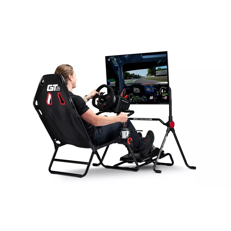 Grīdas statīvs Next Level Racing NLR-A020 — regulējams augstumā, ar noliecamo stiprinājumu sim sacīkšu stūrei un perifērijai