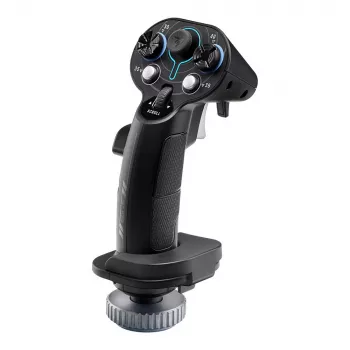 Flightstick pievienojamais rokturis Thrustmaster Sol-R 3 AVA, melns, USB Type-C, analogais/digitālais, PC, 75×115×200 mm