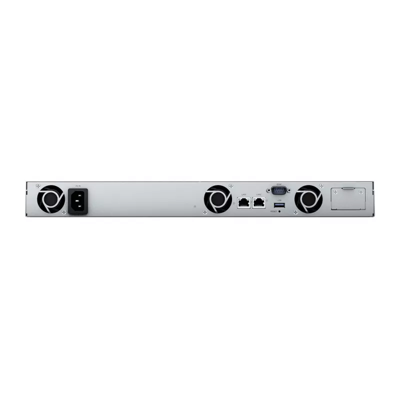 Synology RackStation RS422+ NAS/datu glabāšanas serveris Rack (1U) Ryzen Embedded R1600 2 GB DDR4 DSM Melns