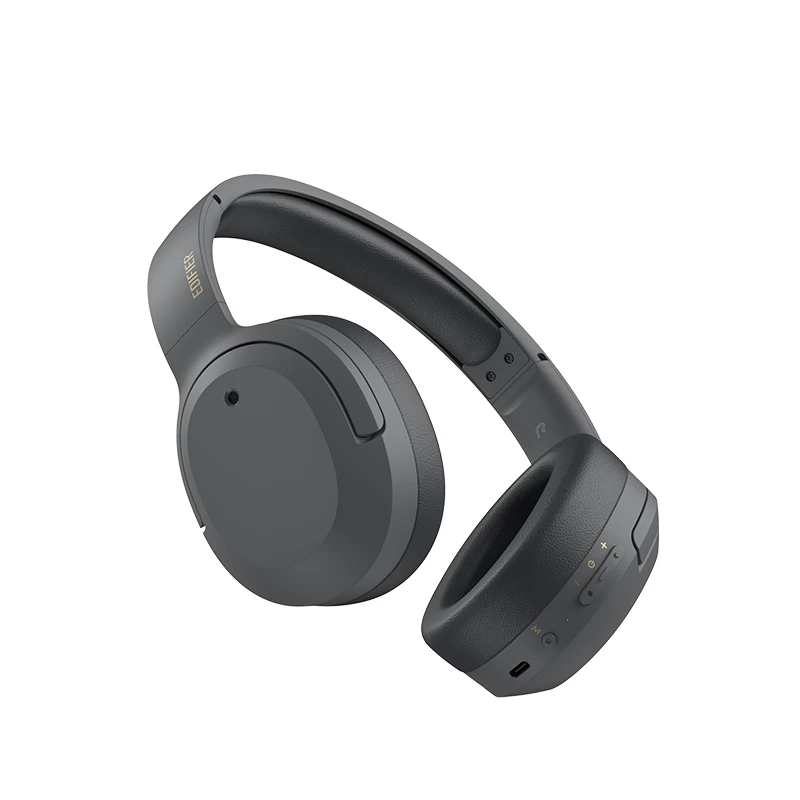 Edifier | Bezvadu austiņas | W820NB Plus | Iebūvēts mikrofons | Bluetooth | ANC | Pelēka
