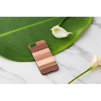 Telefona vāciņš man and wood iPhone 7/8 — sabbia Melns