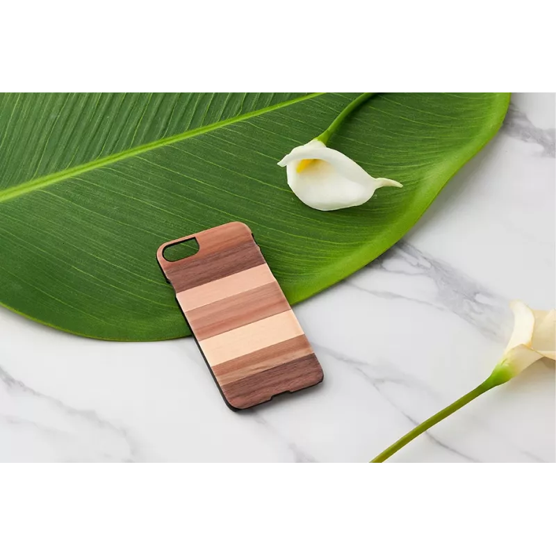 Telefona vāciņš man and wood iPhone 7/8 — sabbia Melns
