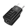 LogiLink USB-C DAC audio adapteris. USB-C/M uz 3,5 mm/F. Melns