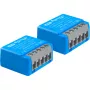 Viedais releja modulis Shelly 1 Mini Gen4, 1P 8A, Wi‑Fi/Matter/Zigbee/Bluetooth, 110–240V, kompakts (2 gab.)