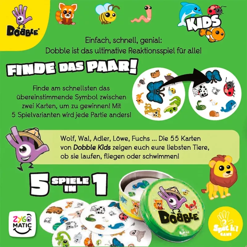 Dobble Kids, kāršu spēle