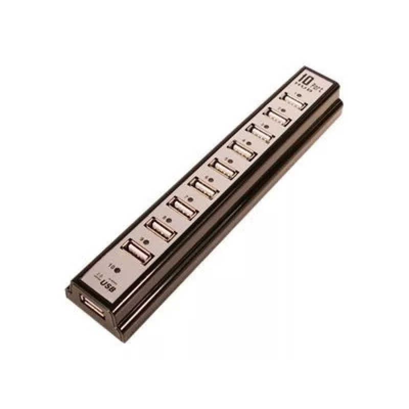 LogiLink UA0096 interfeisa centrmezgls 480 Mbit/s Melns