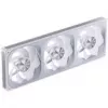 Jonsbo ZA-420WR 3×140 mm PWM Reverse ARGB balts ventilatoru komplekts