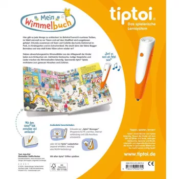 tiptoi Mein Wimmelbuch, mācību grāmata