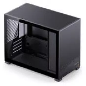 Jonsbo D32 STD PC-Korpuss + TRYX PANORAMA pilna šķidruma dzesēšana, ARGB - 240mm, melns