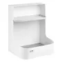Ergo Office zem galda uzglabāšanas kaste / organizators ar piederumu plauktu, balta, maks. 5 kg, ER-442