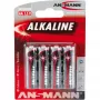 Vienreizējās lietošanas baterija Ansmann 5015563 Alkaline AA Melna Pelēka