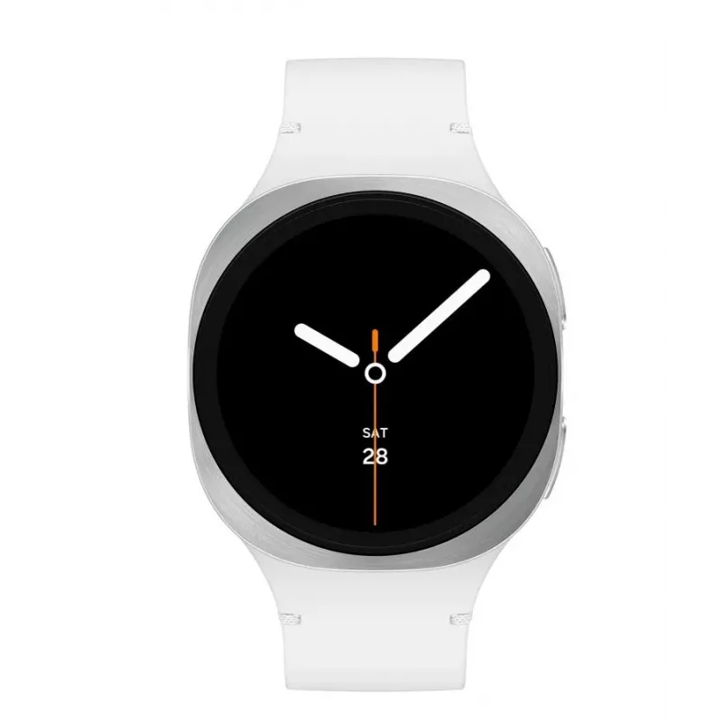 Samsung Galaxy Watch 8 3,3 cm (1,3 collas) AMOLED 40 mm Digitāls 438 x 438 pikseļi Skārienekrāns Sudrabs Wi-Fi GPS (satelīts)