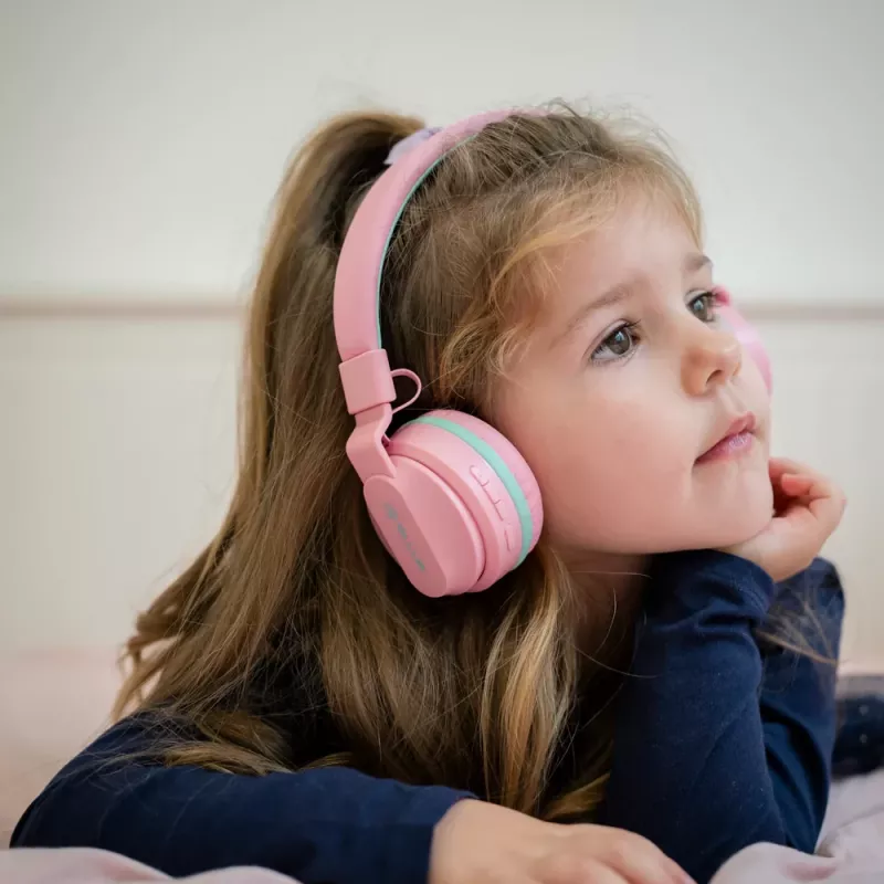 Headphones Tellur Buddy Bluetooth Over-Ear Pink