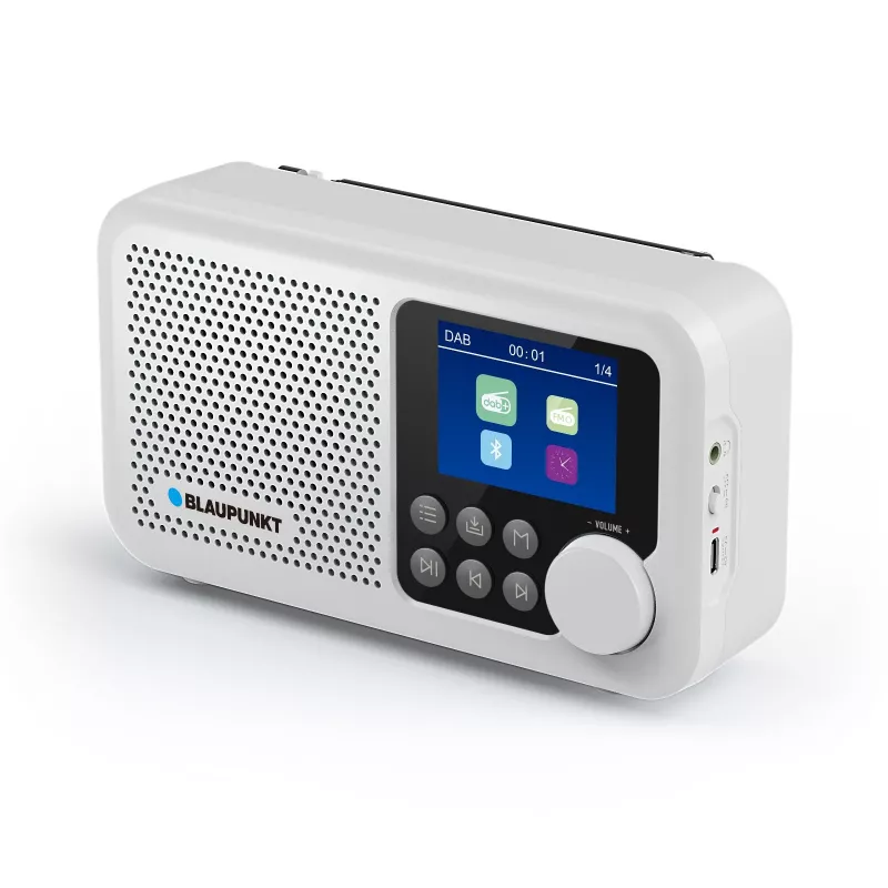 Blaupunkt DR8WH Pārnēsājamais radio Balts