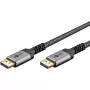 Pro DisplayPort 1.4 kabelis ar uzmavu - displeja kabelis - 3m - melns