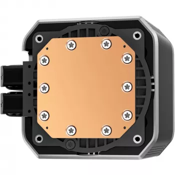 DeepCool MYSTIQUE 360 ARGB procesora All-in-one šķidruma dzesētājs 12 cm melns 1 gab.