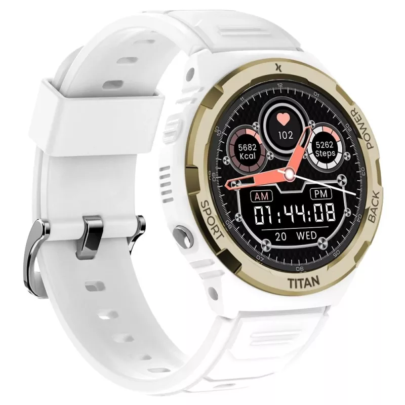 Smartwatch MAXCOM FW100 Titan Valkiria balta