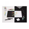 Akrila krāsu pildspalvas Sharpie Creative Marker 12 gab. lodīšu uzgalis melnas
