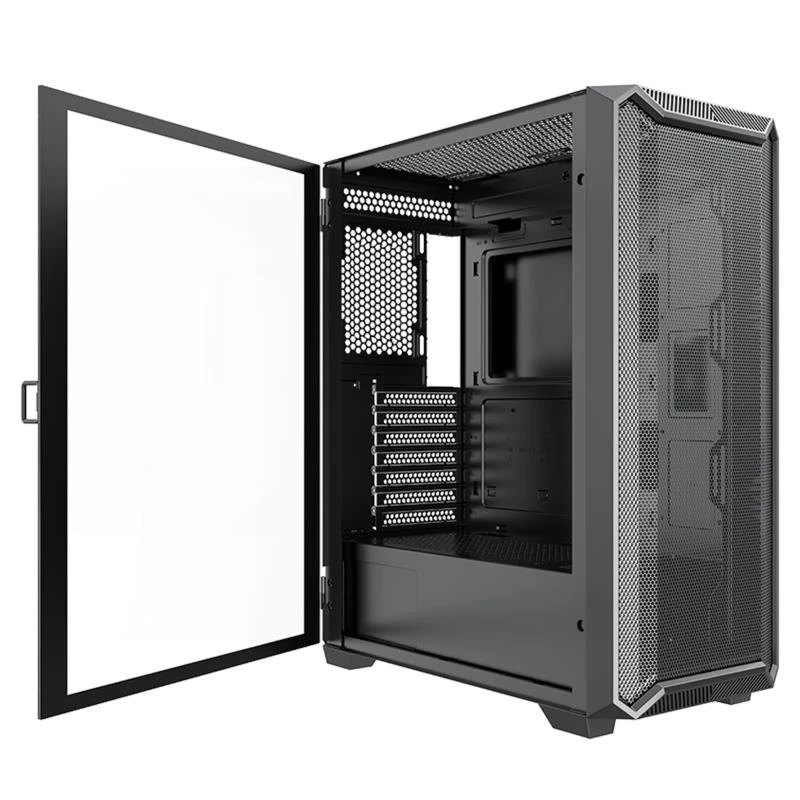 Korpuss|XILENCE|ATX/micro ATX/Mini-ITX|Melns|Midi Tower|PC|XG161