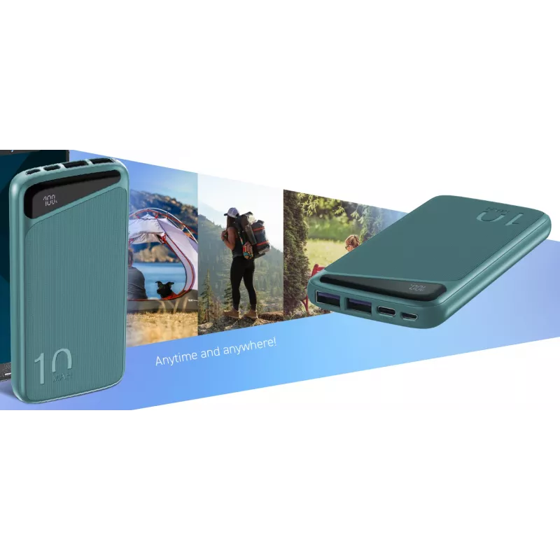 Navitel PWR10 MX zaļa Power Bank 10000 mAh