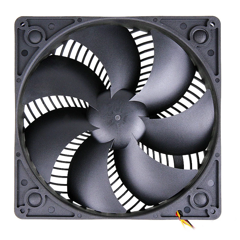 SilverStone SST-AP181 180mm korpusa ventilators - melns