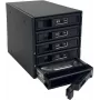 FANTEC BP-T3151-12G/6G SAS (12G) + SATA (6G) aizmugures panelis 5x 3,5/2,5 SSD/HDD (2526)