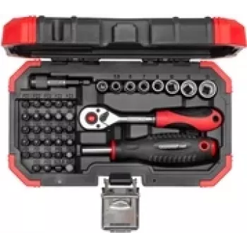 Uzgriežņu atslēgu un uzgaļu komplekts gedore red 3301349 — 40 gab.