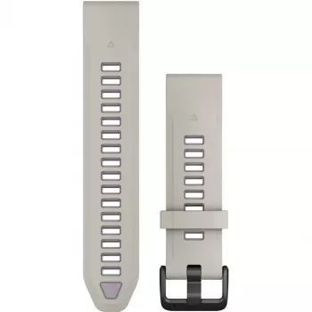 Garmin QuickFit pulksteņa siksniņa 20 mm silikona miglaini pelēka/lavandas (010-13391-03)
