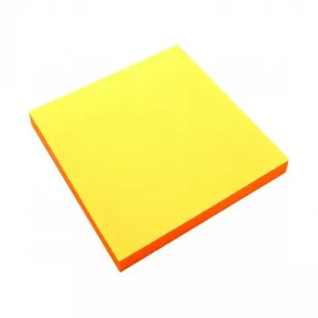 Līmlapiņas Forpus, Neona, 75x75mm, Oranžas (1x80)