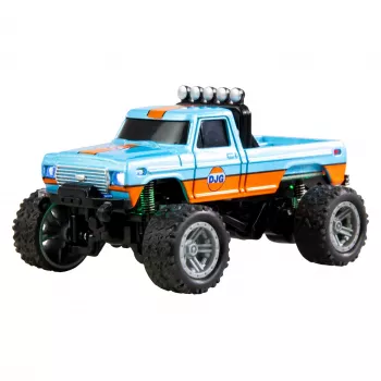 Radio vadāms Amewi Monster Truck DieCast 1:64 RTR, zili oranžs