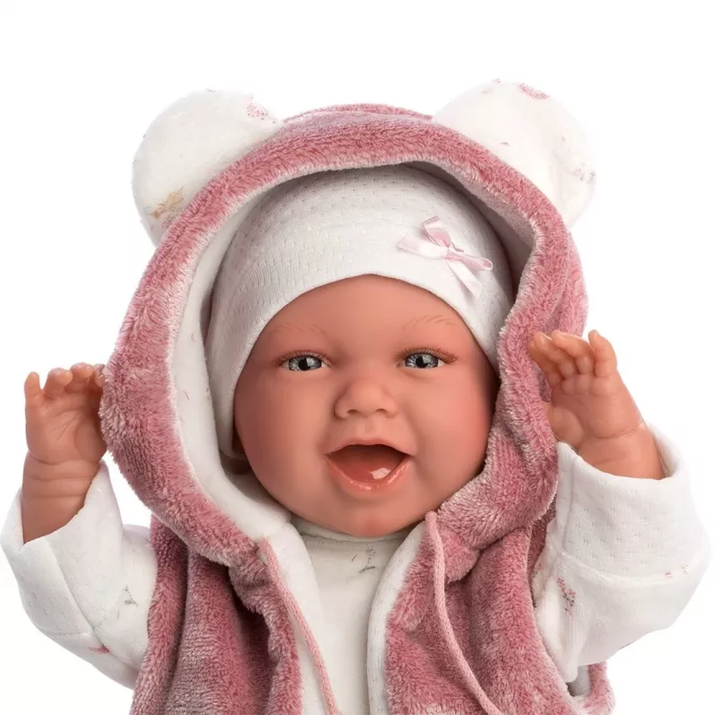 Bērnu lelle Llorens 74070, dzimumneitrāla, 420 mm augsta, 1,8 kg, daudzkrāsaina