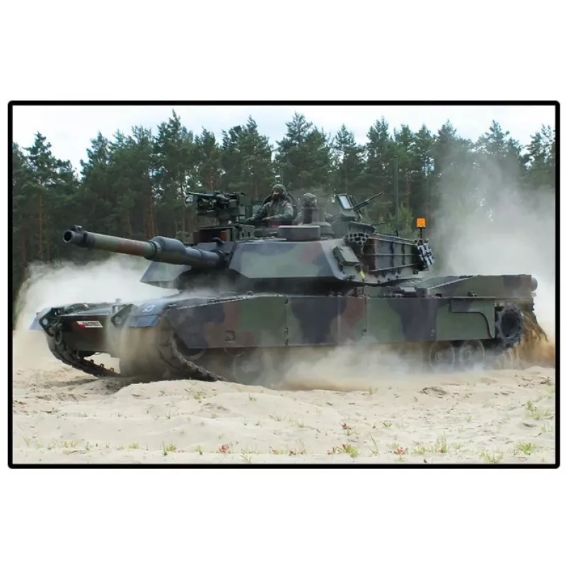 Konstrukciju komplekts Cobi M1A2 SEPV3 Abrams modelis ar 1065 ķieģeļiem
