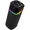2.0 portatīvais skaļrunis SVEN PS-155, melns, jauda 2x5 W (RMS), TWS, Bluetooth, FM, USB, litija baterija