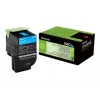 Lexmark 702C R tonera kasete 1 gab. Oriģināls ciāna