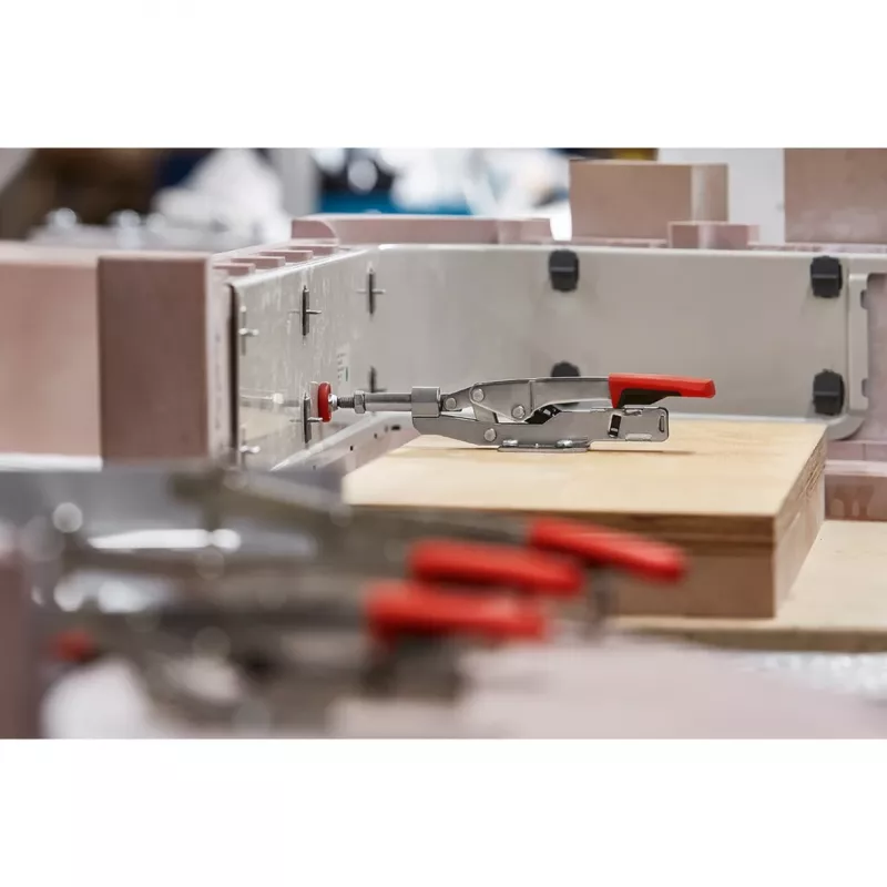 Pārslēdzamā skava BESSEY STC-IHH15 Sarkans nerūsējošais tērauds 2.5 cm