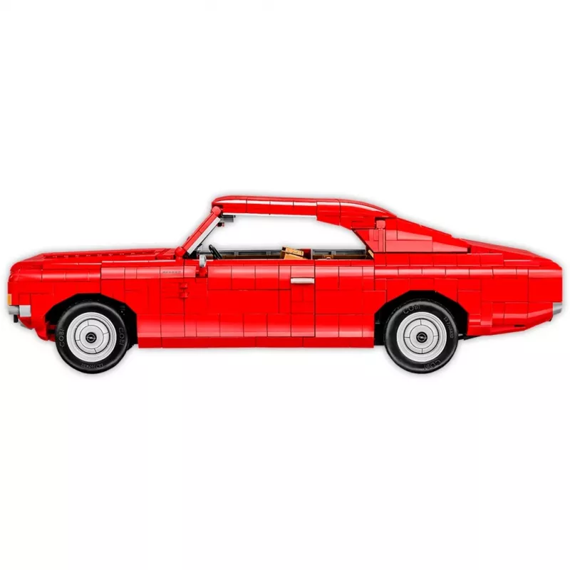 Konstrukciju rotaļlieta Cobi Opel Rekord C Coupe mērogā 1:12 modelis COBI-24345, kolekcionējams būvkomplekts