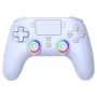 Subsonic PS5 bezvadu LED kontrolieris, balts, D-pad, Home, Options, Share