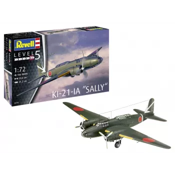 Revell KI-21-LA Sally 1:72 modeļa komplekts