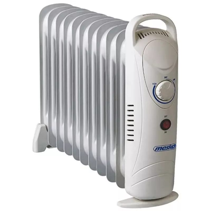 Mesko MS 7806 elektriskais sildītājs Eļļas elektriskais sildītājs Iekštelpām Balts 1200 W