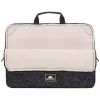Uzmavas futrālis Rivacase 7915 39,6 cm (15,6 collas) Melns Balts