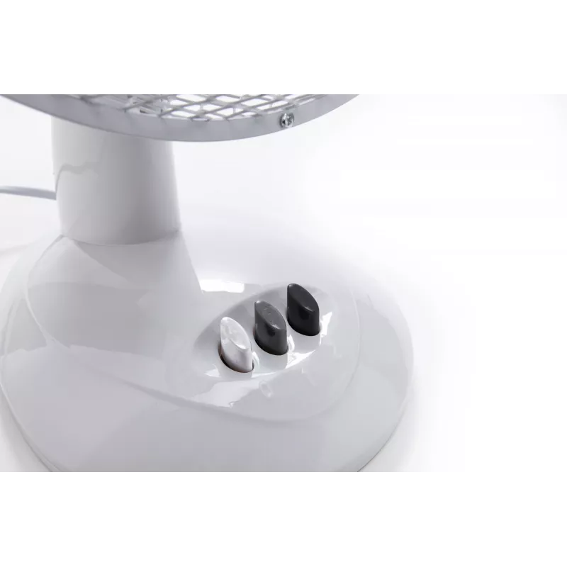 Adler | AD 7302 | Galda ventilators | Balts | Diametrs 23 cm | Ātrumu skaits 2 | Svārstīšanās | 60 W | Nē
