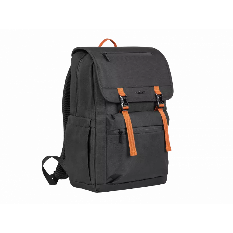 NATEC Niala Ginger Orange 39.6 cm (15.6) Mugursoma Melna