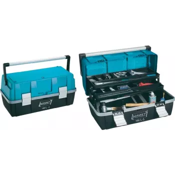 Hazet plastmasas instrumentu kaste 190L-3 izmēri (G x P x A) 550 x 250 x 270 mm (190L-3)