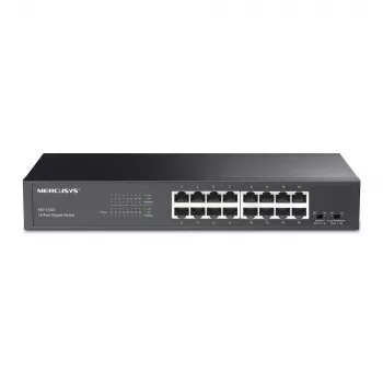 Mercusys MS116GS tīkla slēdzis Gigabit Ethernet (10/100/1000) Melns