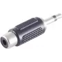 ShiverPeaks BS57030 vadu savienotājs 3,5 mm, melns, nerūsējošais tērauds, vīrišķais/siev. tips