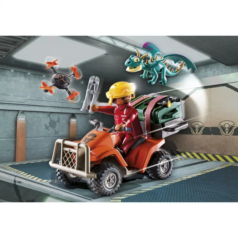 Dragons the Nine Realms Icaris Quad Set Playmobil 71085