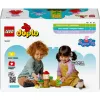 Lego 10431 Duplo Peppa Pig Dārza un Koka mājas rotaļu komplekts