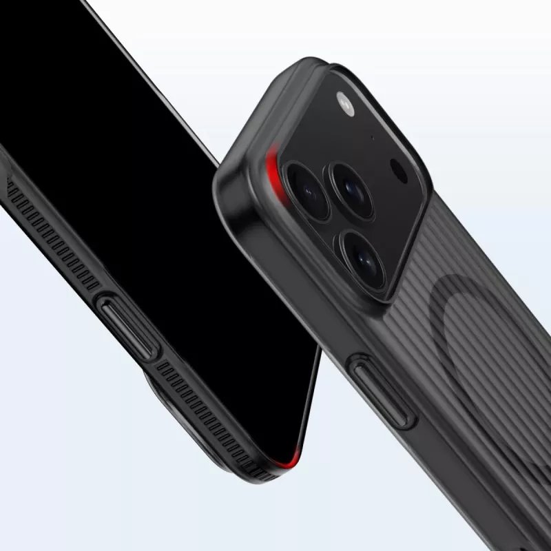 4smarts Design Case Aero iPhone 17 Pro, melna (541641)