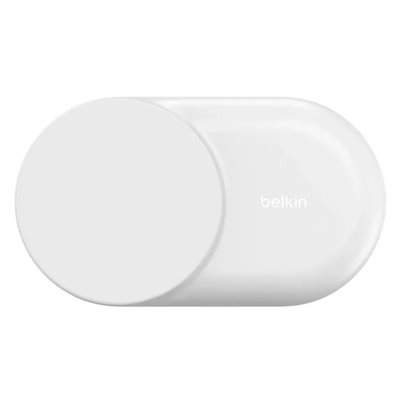 Iekštelpu lādētājs Belkin UltraCharge 25w Qi2 3in1 Magnetic Charger EU balta Round